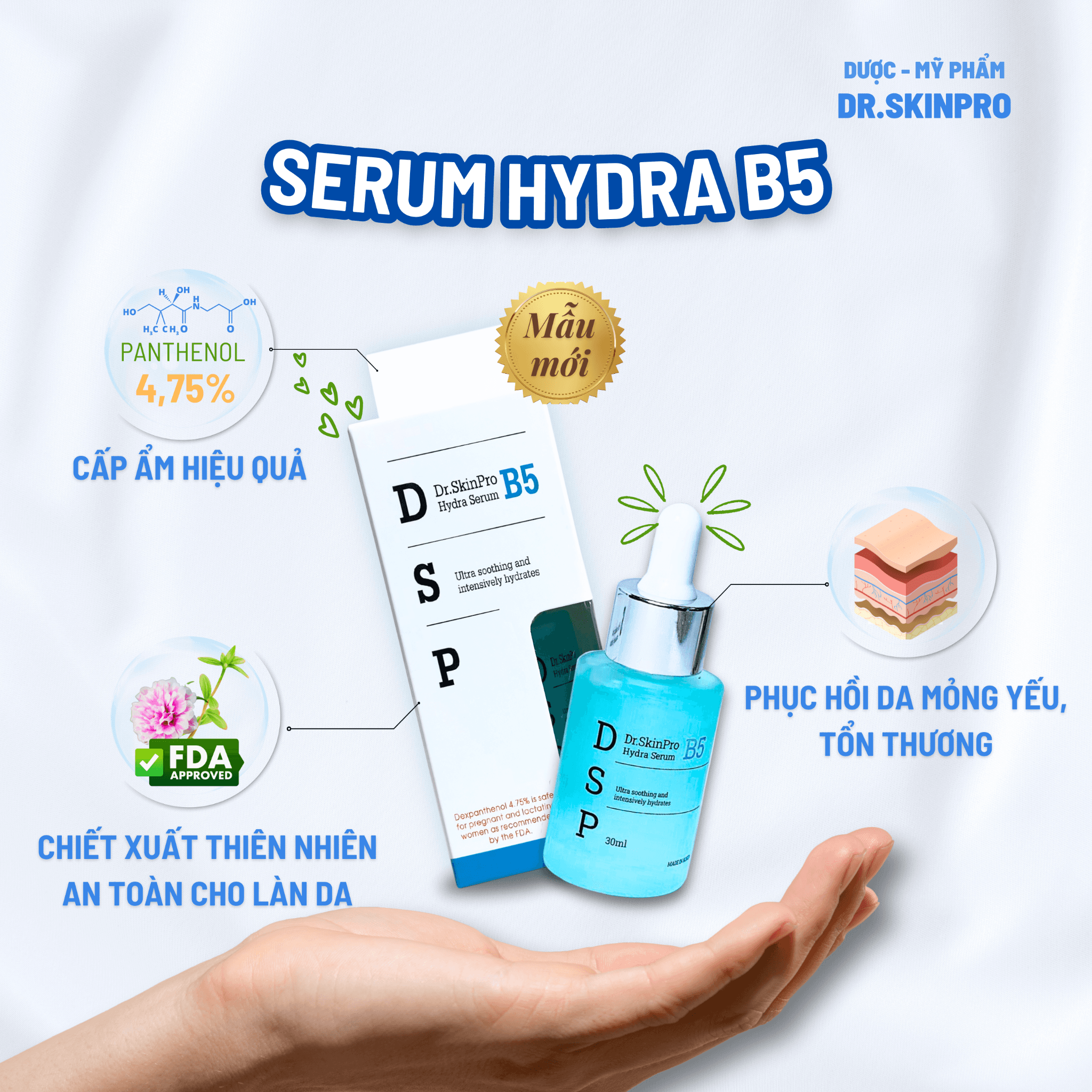 Serum B5 DrSkinPro ảnh 3