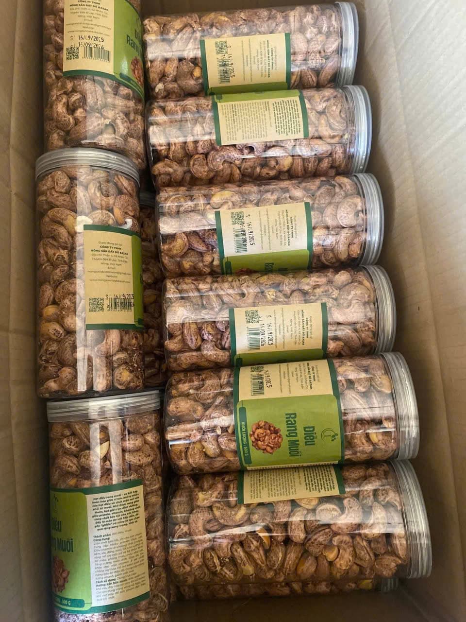 Hạt Điều Cồ Rang Muối 500G