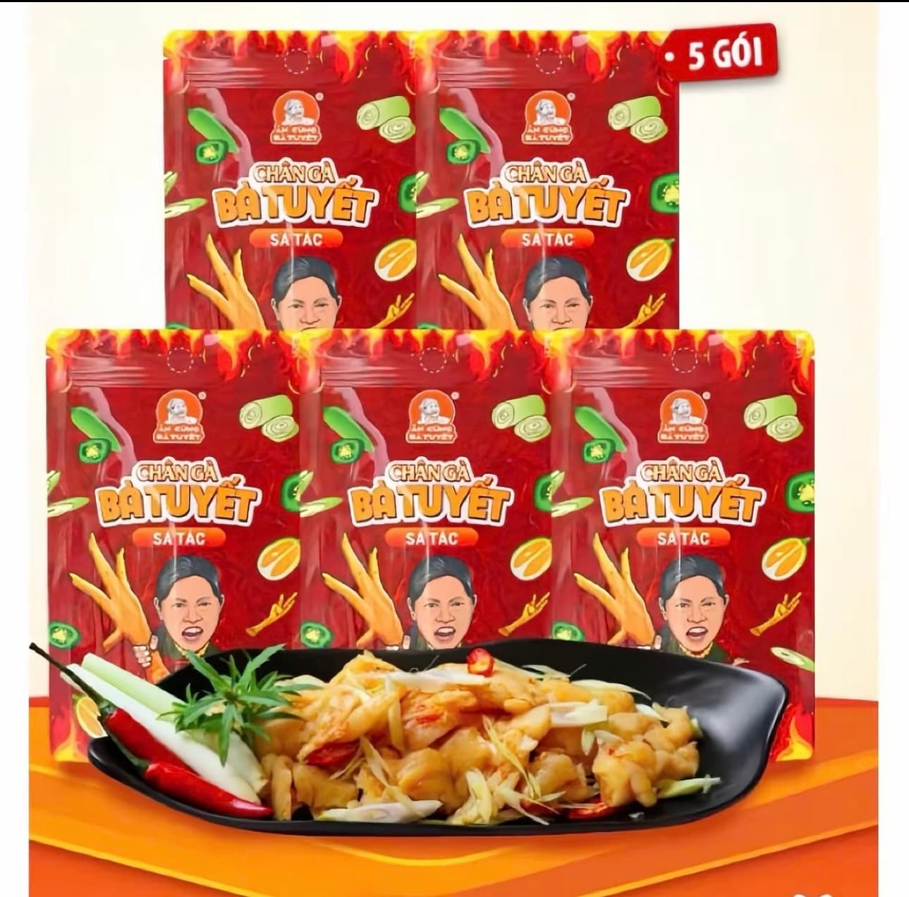 SET5c CHÂN GÀ BÀ TUYẾT