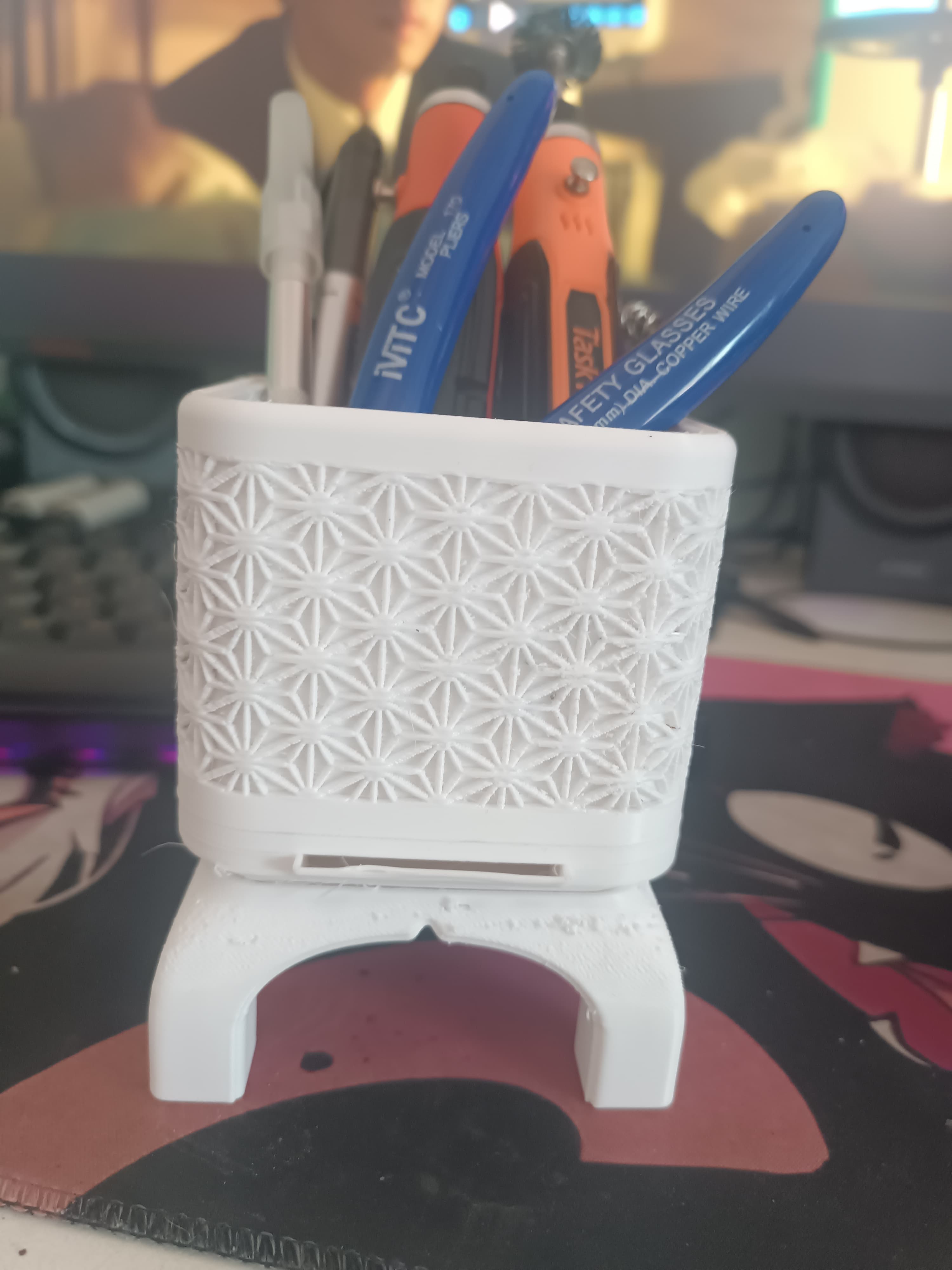 Set 3 Chậu nhựa chịu nhiệt in 3D ảnh 7