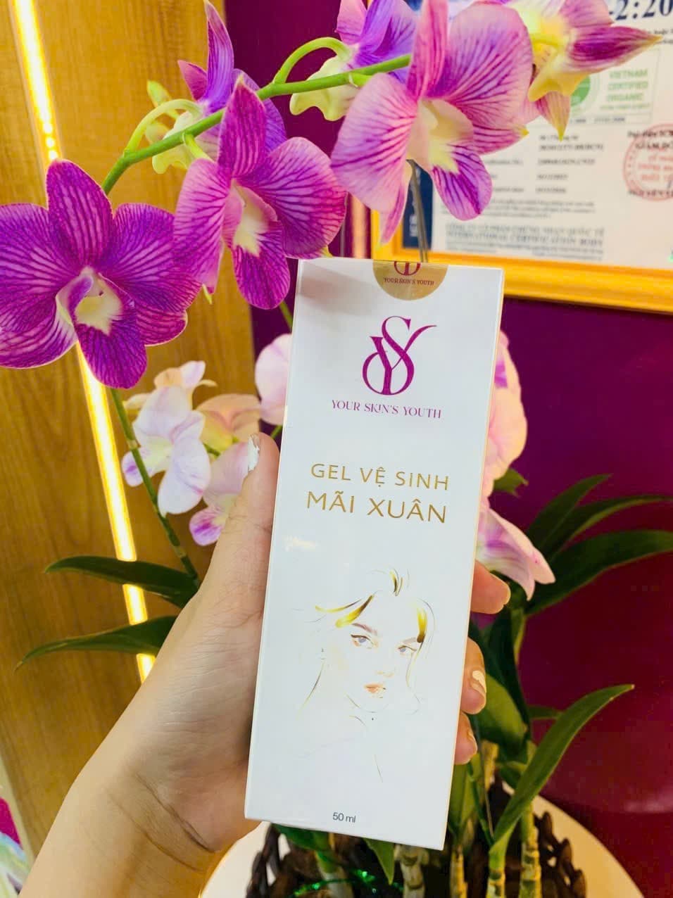 Gel vệ sinh cô bé ảnh 2
