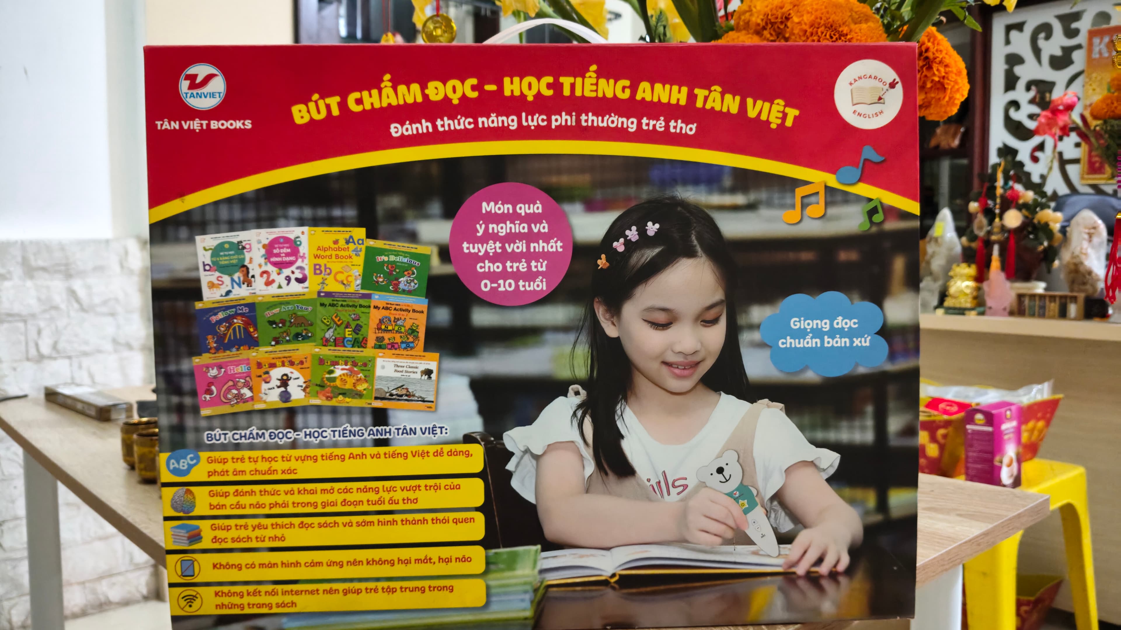 BÚT CHẤM ĐỌC _ HỌC TIẾNG ANH TÂN VIỆT  ảnh 3