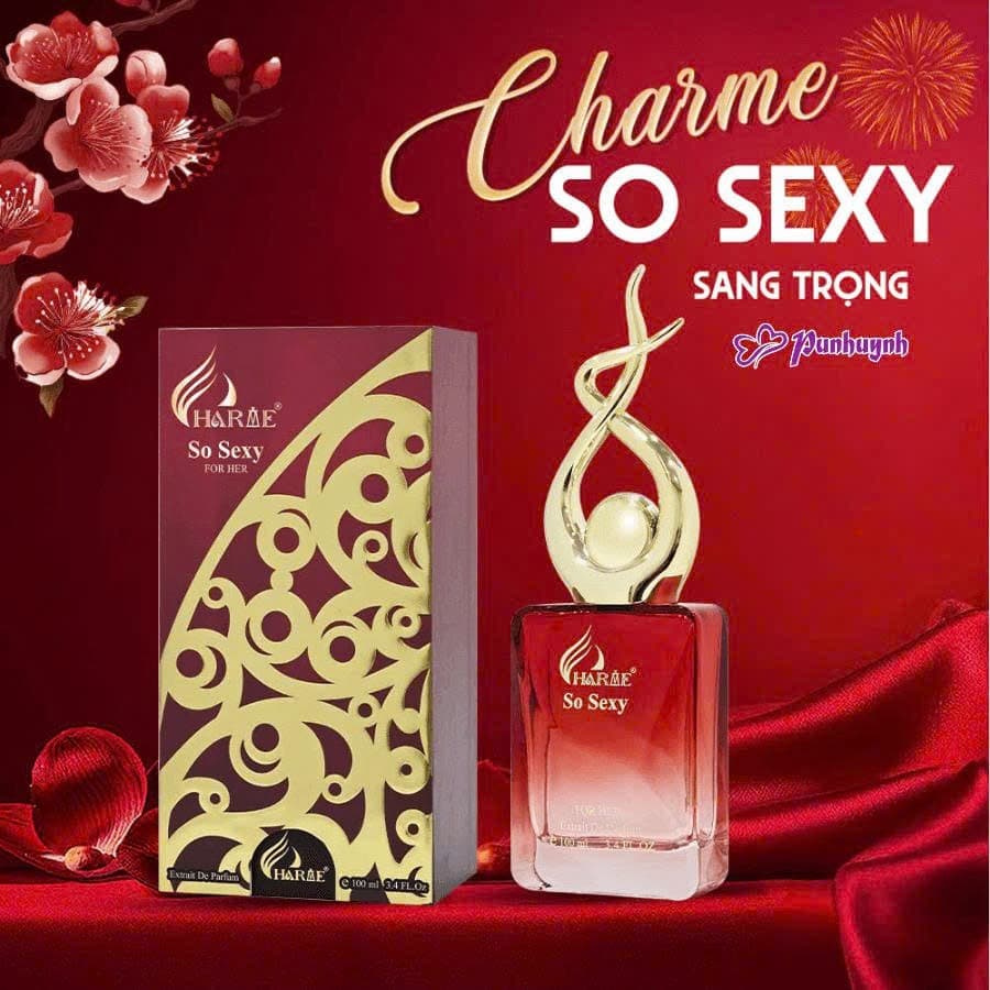 Nước Hoa Nữ.Charme So Sexy 100ml. Phiên bản mới.