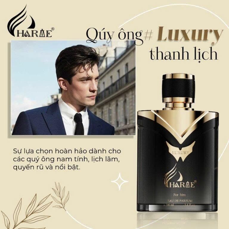 Nước Hoa Nam .Charme Luxury 100ml. Phiên bản mới.