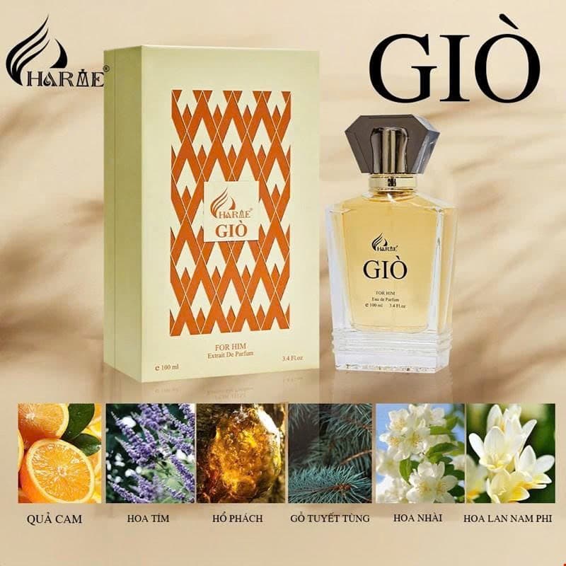 Nước hoa  Nam. CHARME GIÒ 100ml. Phiên bản Cao Cấp mới nhất.