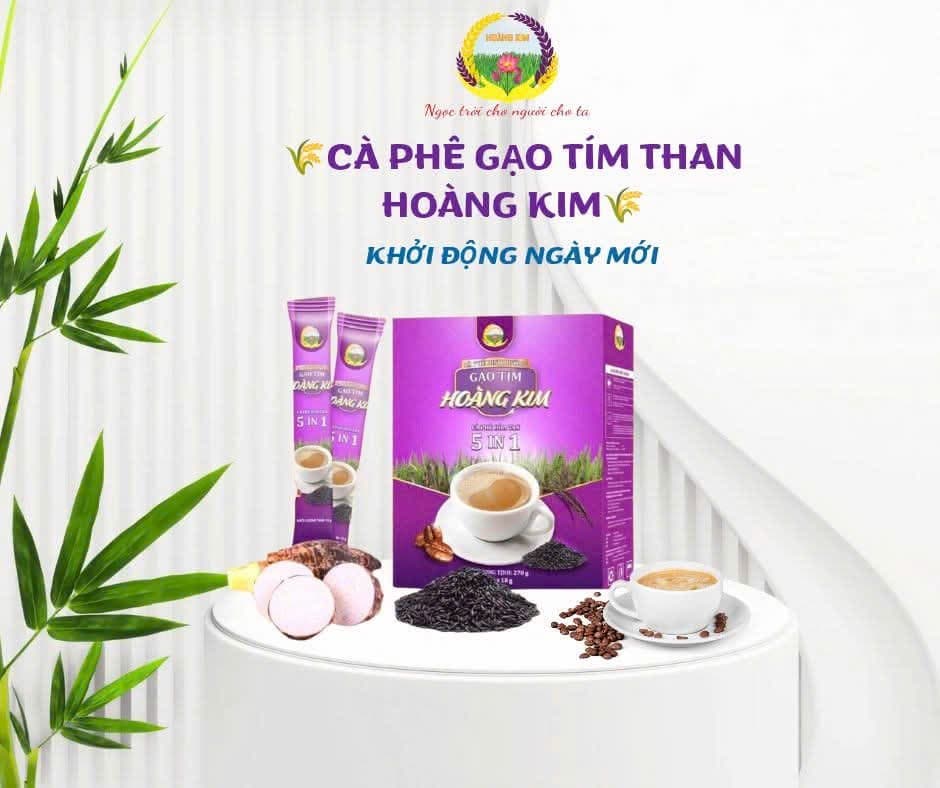 CÀ PHÊ DINH DƯỠNG GẠO TÍM HOÀNG KIM ảnh 2