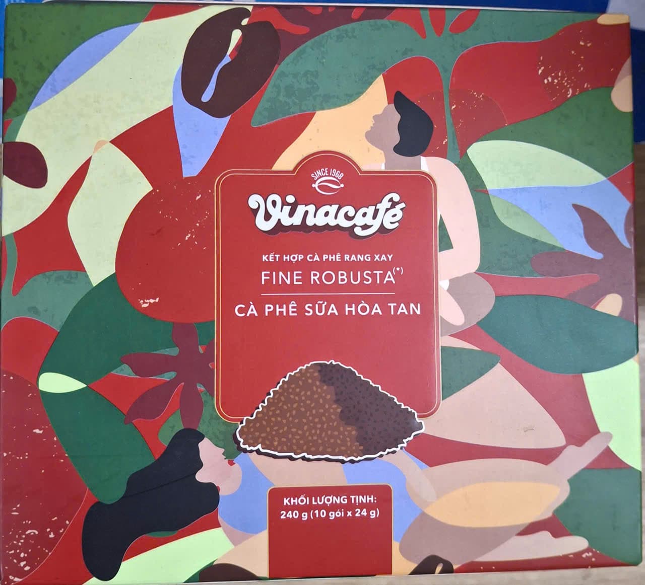 Cà phê sữa hòa tan Vinacaphe