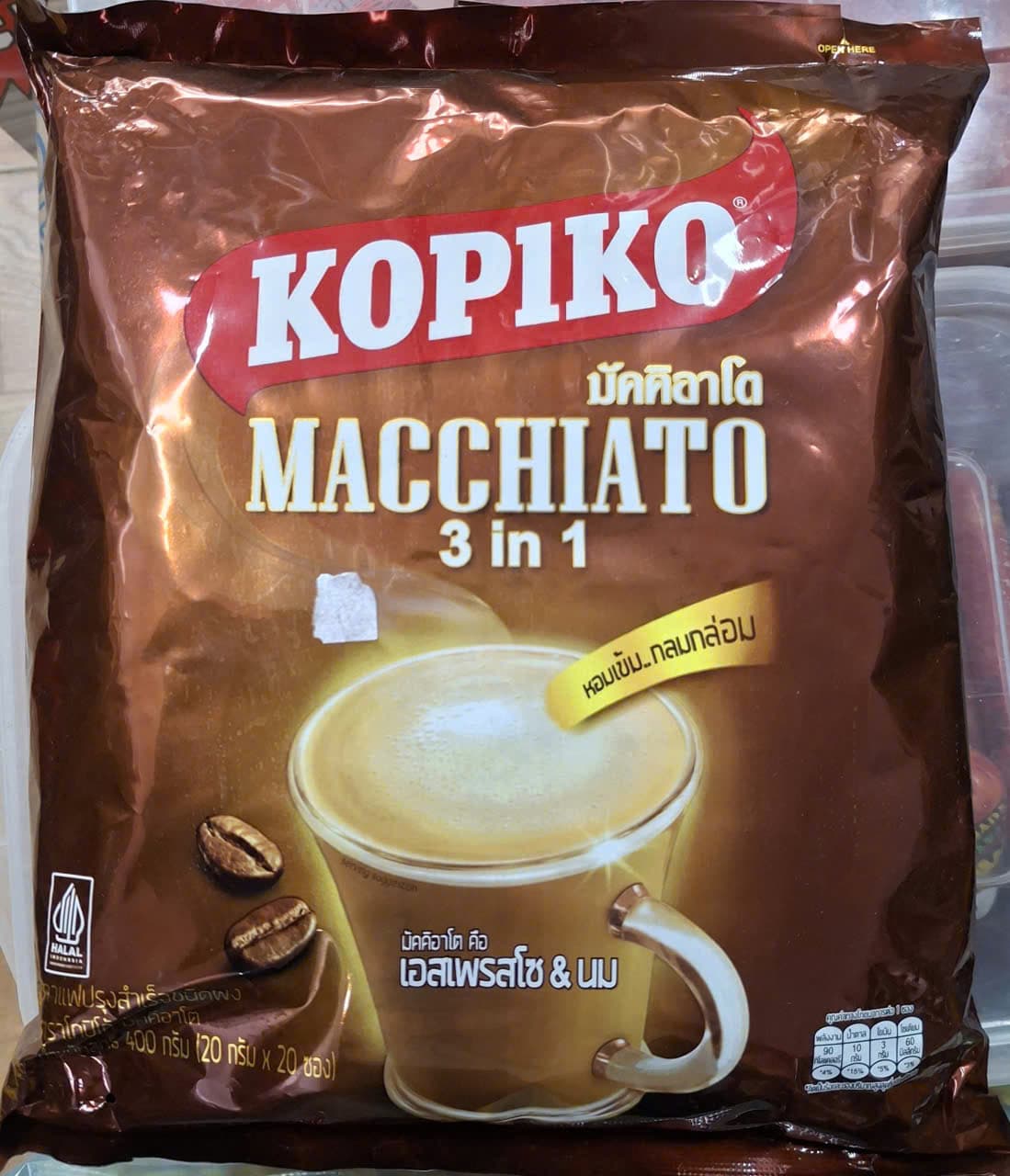Cà phê thái MACCHIATO 3in1