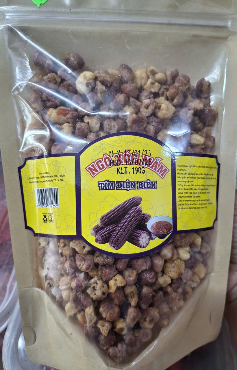 combo 2 gói Ngô xóc mắm tím Điện Biên