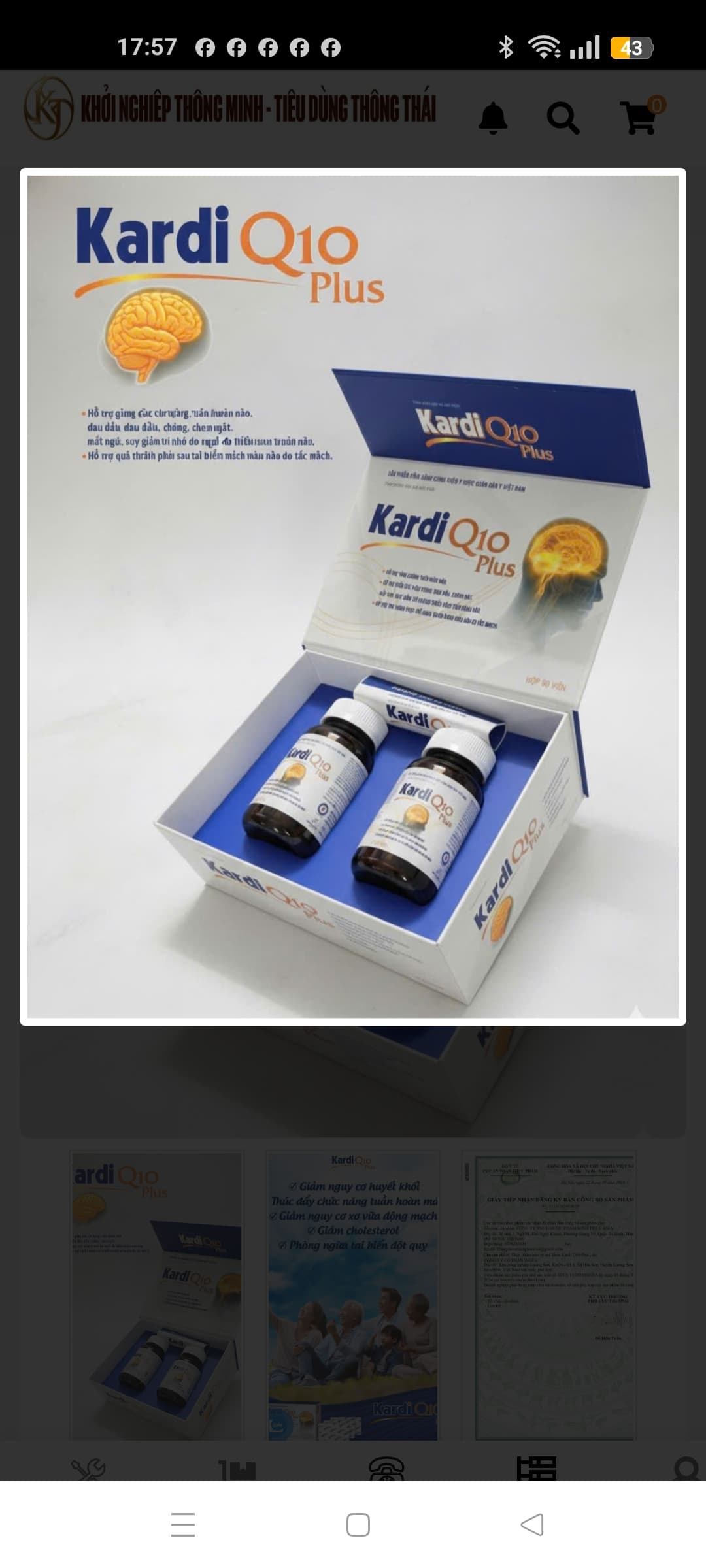 BỔ NÃO& SẠCH MÁU - KARDI Q10 