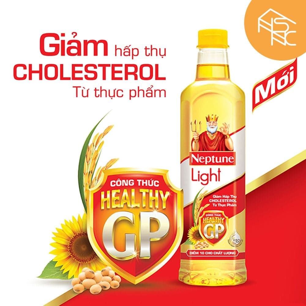 Dầu Ăn Neptune Light 1 Lít