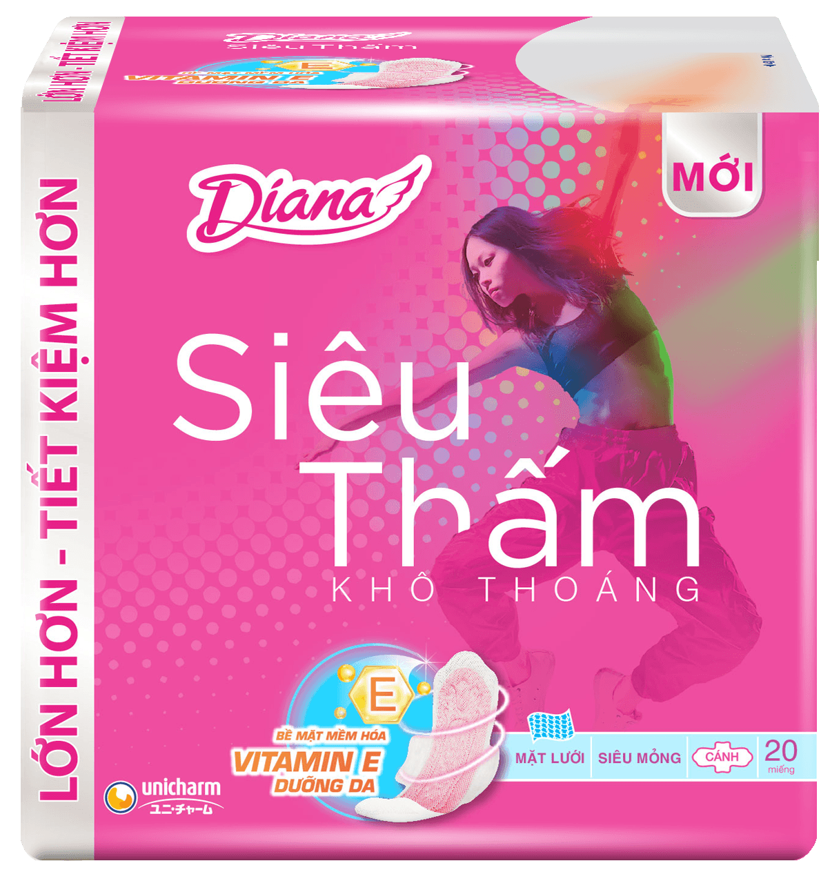 LỐC 6 GÓI Băng Vệ Sinh Diana Siêu Thấm.