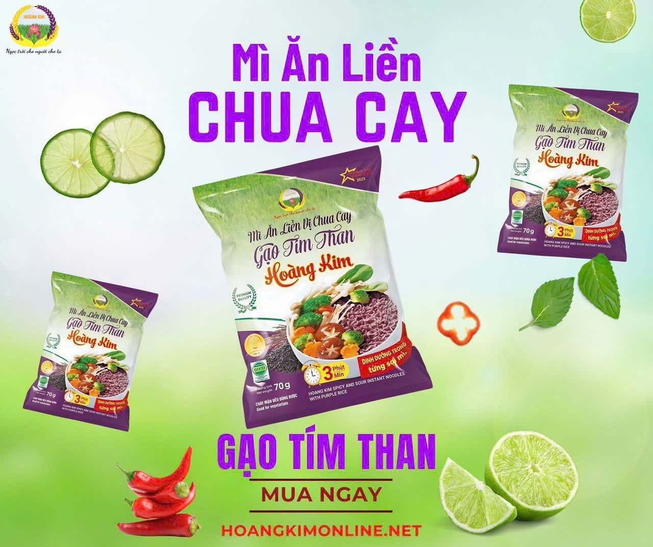 Mì ăn liền vị chua cay ảnh 2