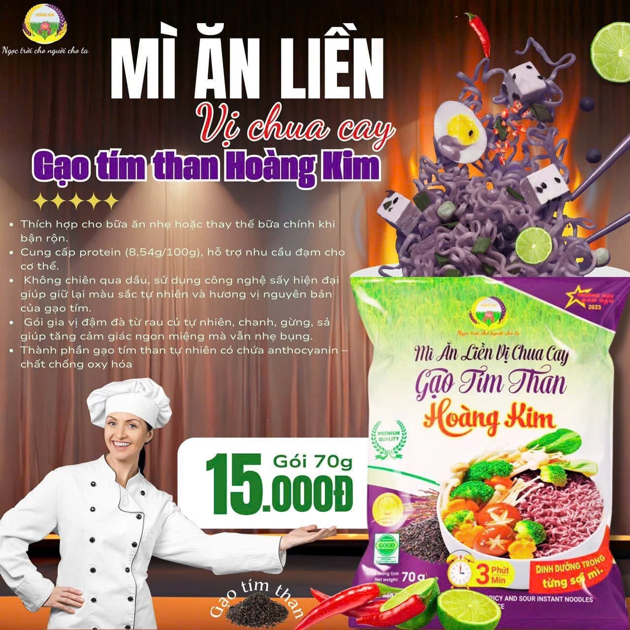 Mì ăn liền vị chua cay ảnh 3