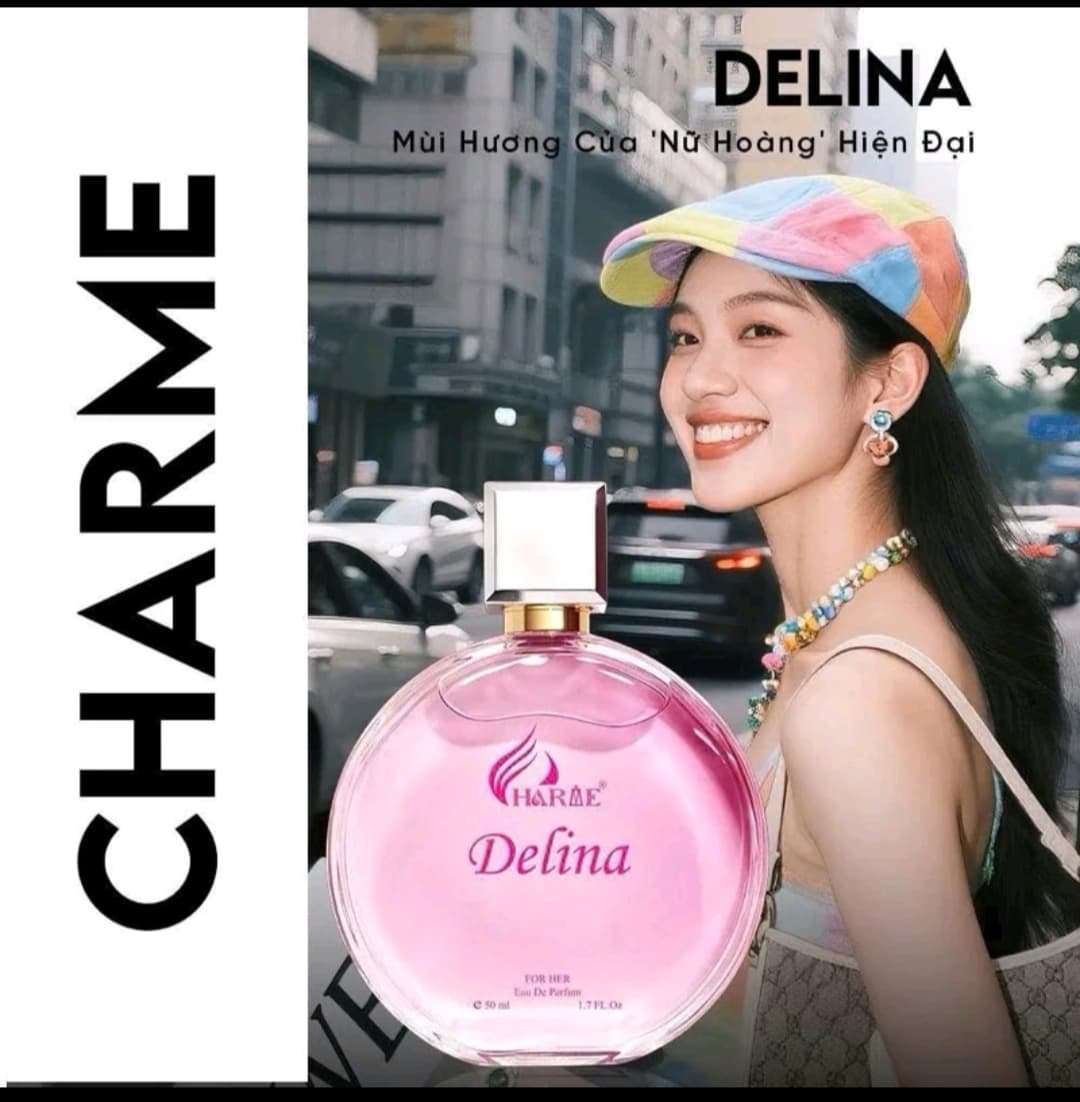 Nước Hoa Nữ. Charme Delina. 50ml