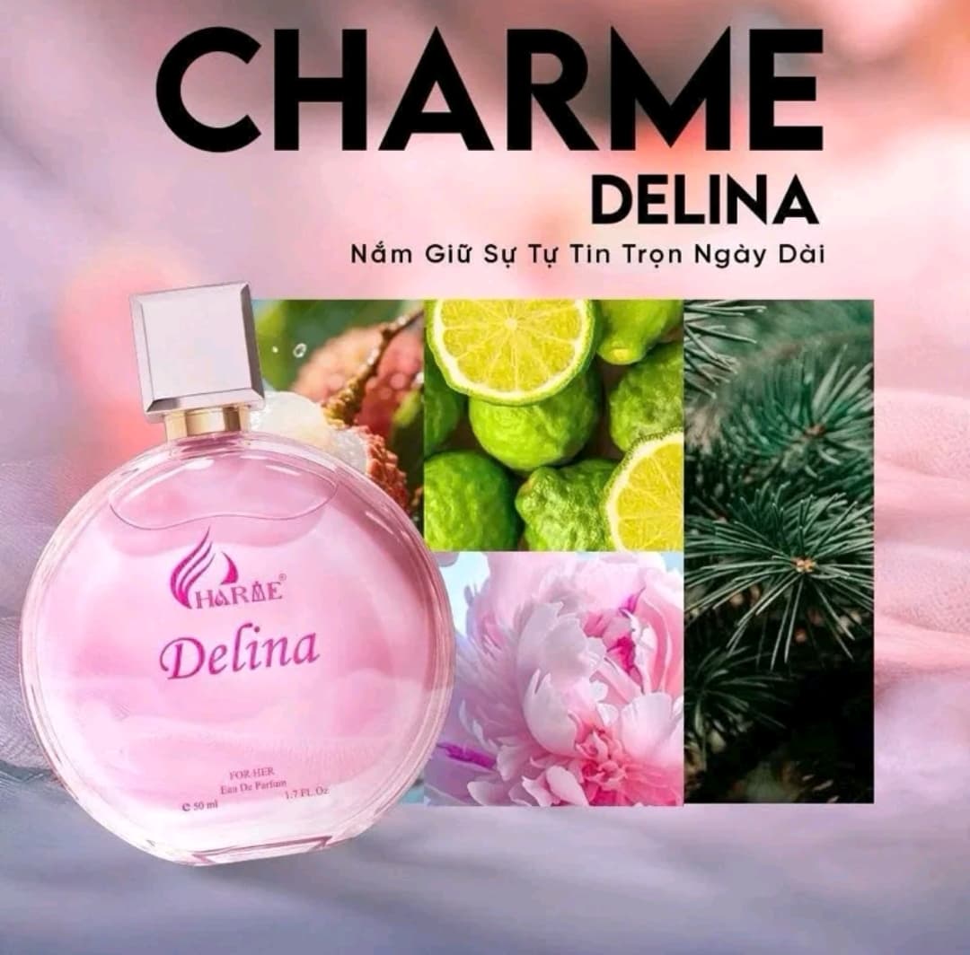Nước Hoa Nữ. Charme Delina. 50ml ảnh 3