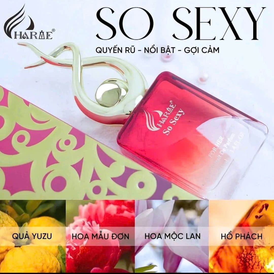 Nước Hoa Nữ.Charme So Sexy 100ml. Phiên bản mới. ảnh 3