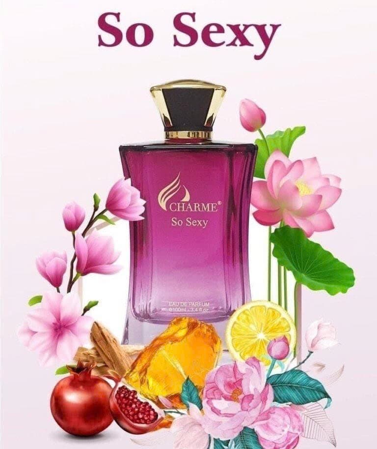 Nước Hoa Nữ. Charme So Sexy. 100ml