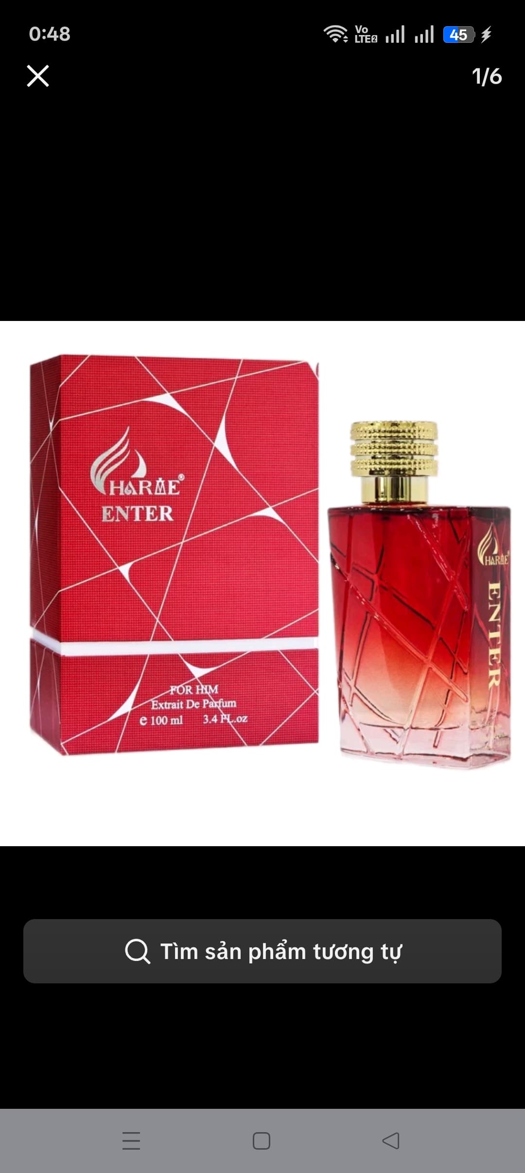 Nước Hoa Nam. Nữ. Charme Enter. 100ml. Phiên bản xao cấp. ảnh 5