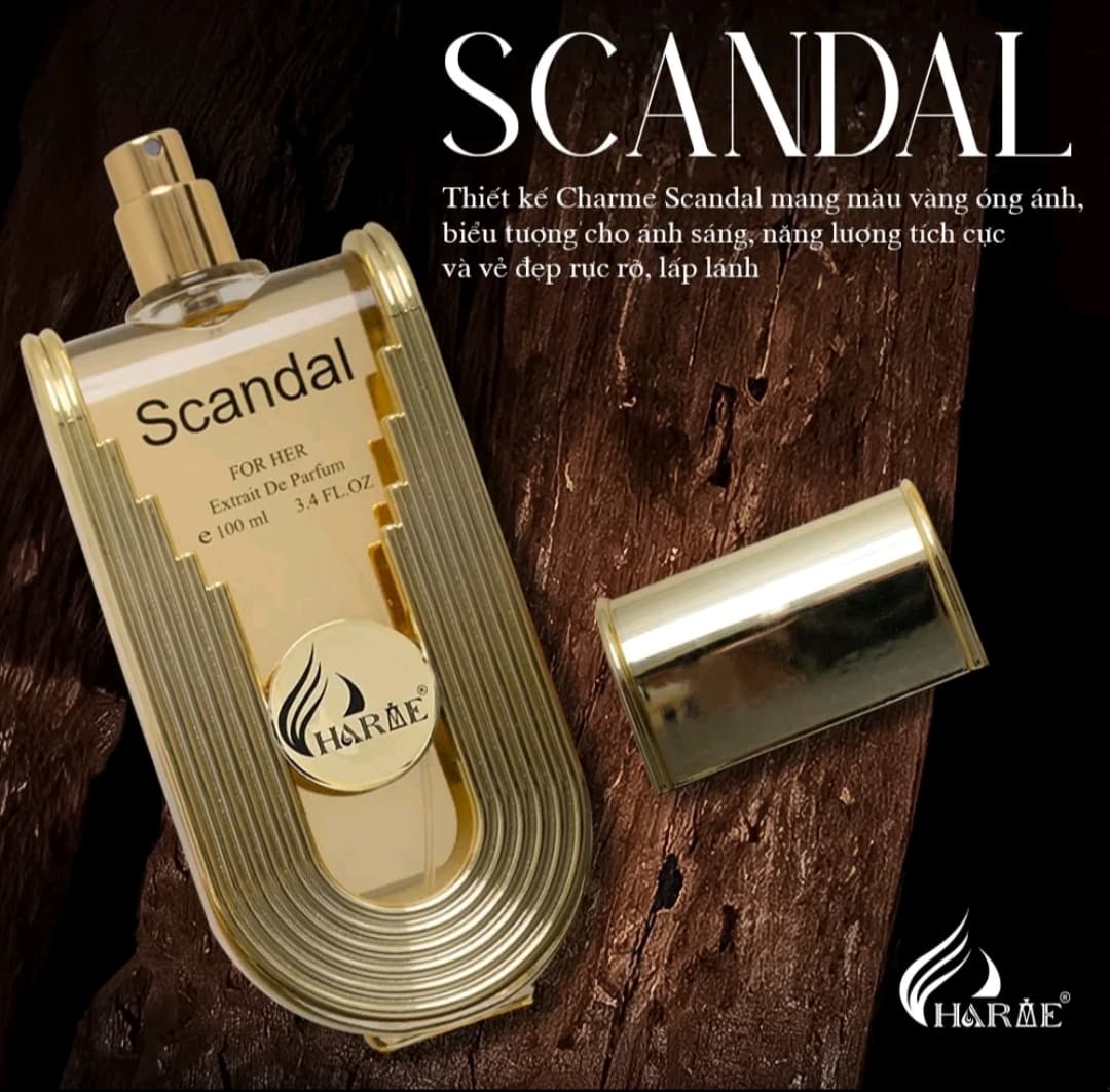 Nước Hoa Nữ. Charme Scandal. 100ml. Phiên bản mới Cao Cấp. ảnh 2