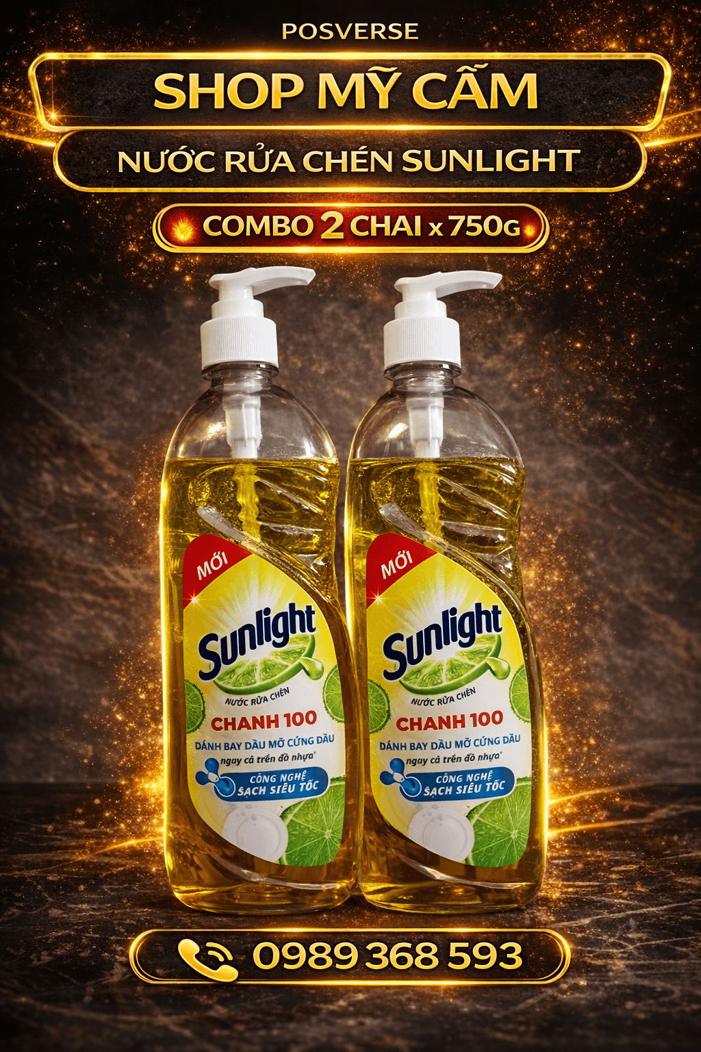 COM BO 2 CHAI NƯỚC RỬA CHÉN ảnh 3