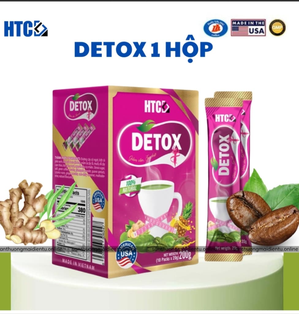DETOX THẢI ĐỘC GIẢM MỠ, GIẢM CÂN 