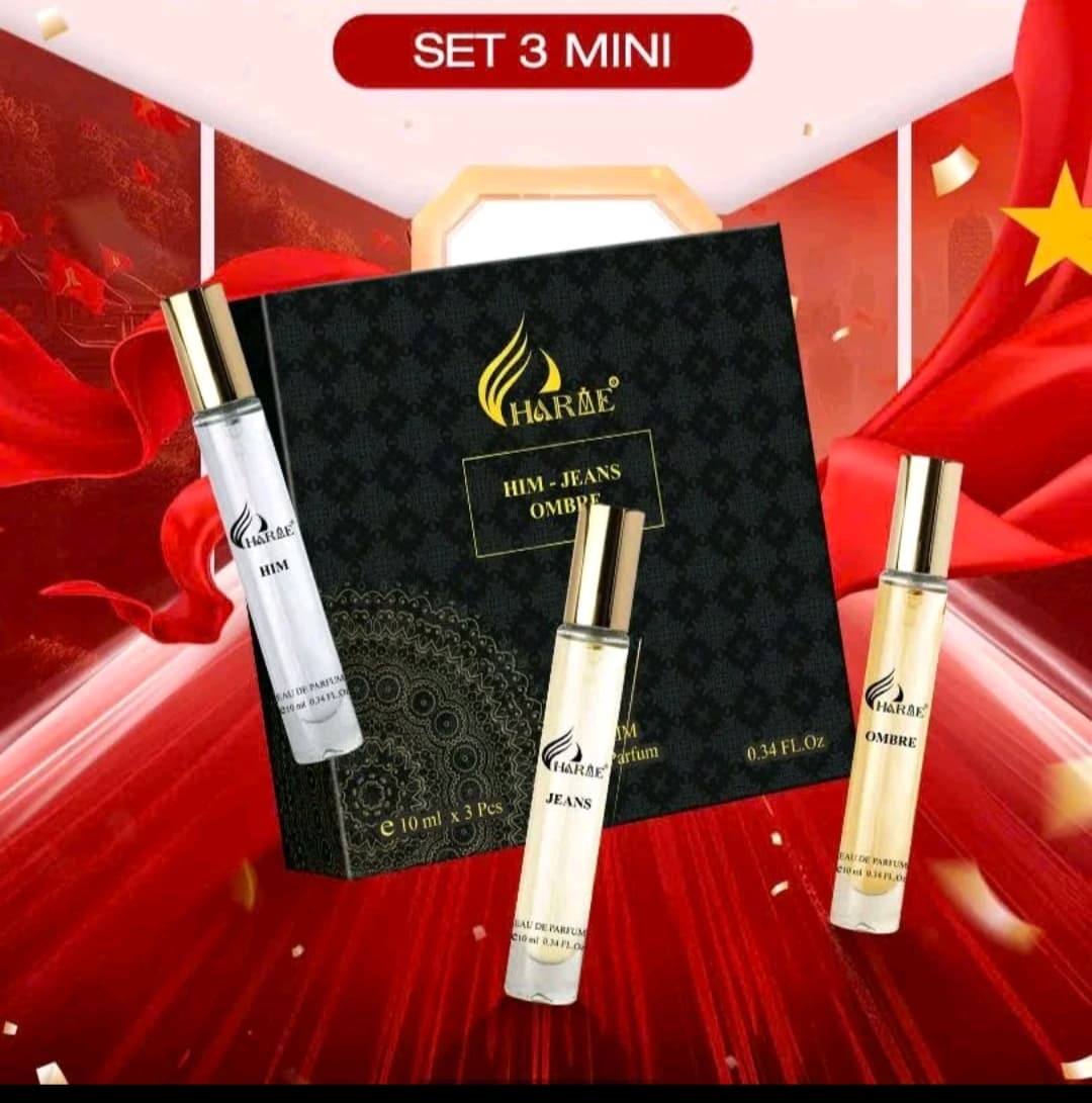 Nước Hoa Nam. Charme HIM - JEANS- OMBRE. 3*10ml ảnh 2