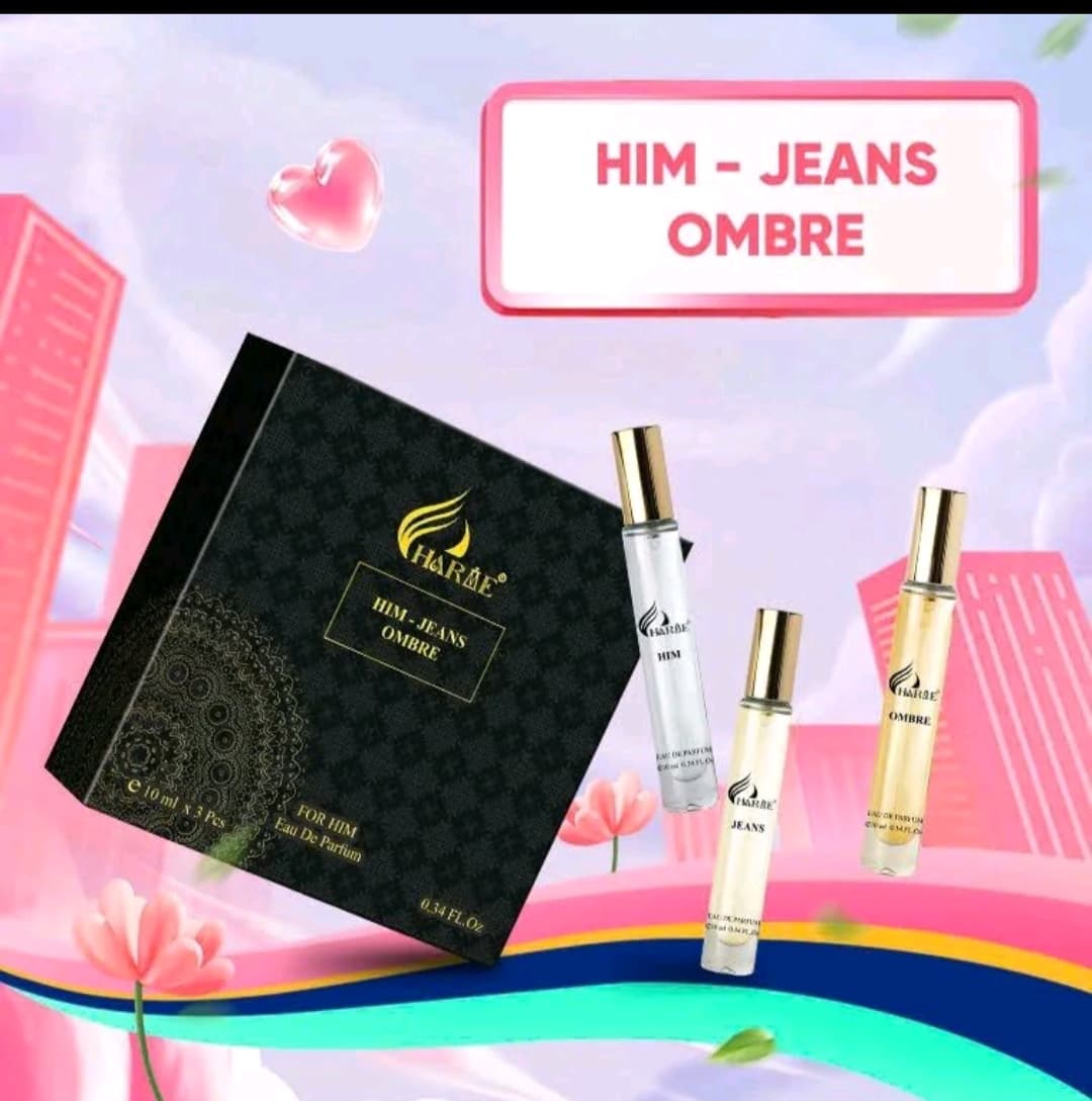 Nước Hoa Nam. Charme HIM - JEANS- OMBRE. 3*10ml ảnh 3