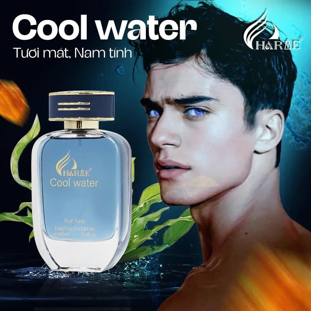 Nước Hoa Nam. Charme Cool Water. 100ml. Phiên bản mới nhất  ảnh 4