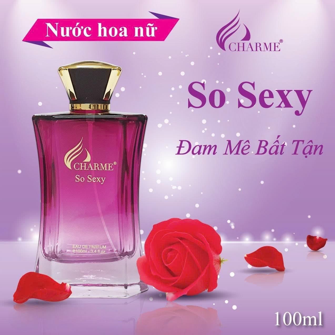 Nước Hoa Nữ. Charme So Sexy. 100ml ảnh 4