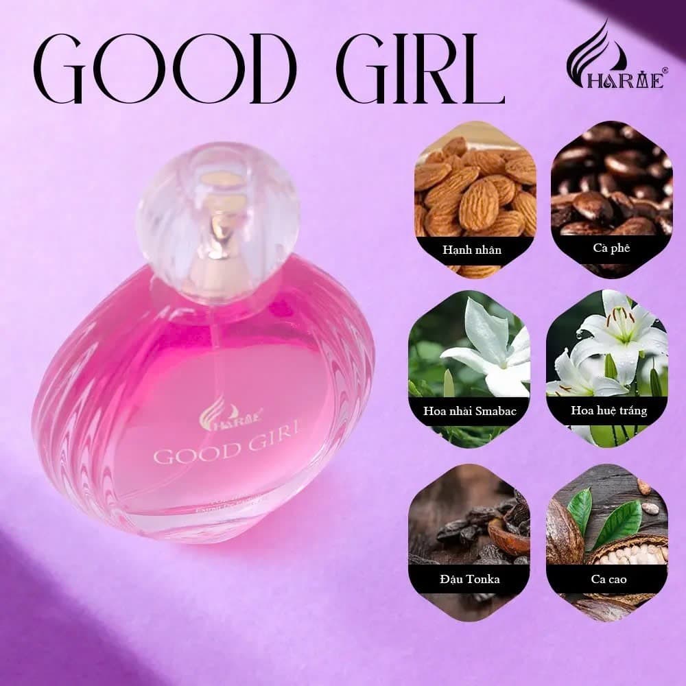 Nước Hoa Nữ Charme Good Girl. 100ml. Phiên mới nhất.  ảnh 4