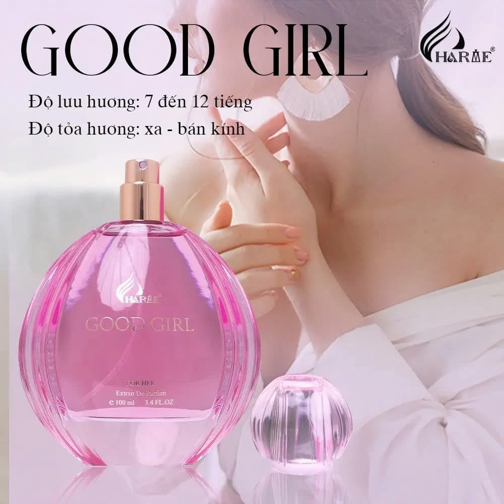 Nước Hoa Nữ Charme Good Girl. 100ml. Phiên mới nhất.  ảnh 5