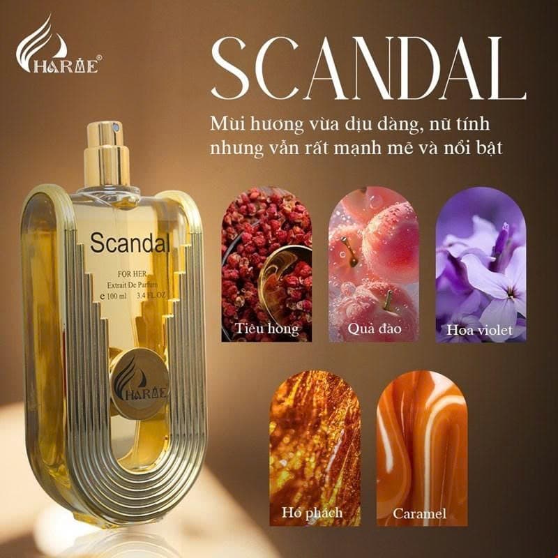Nước Hoa Nữ. Charme Scandal. 100ml. Phiên bản mới Cao Cấp. ảnh 4