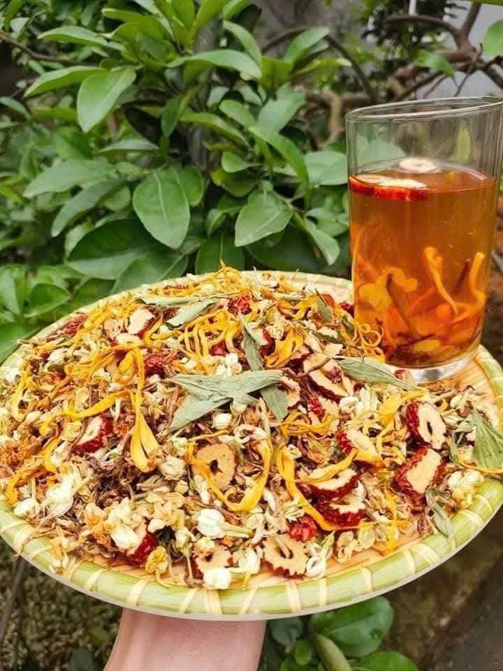 TRÀ SƠN MẬT HỒNG SÂM-ĐÔNG TRÙNG-TÁO ĐỎ ảnh 2