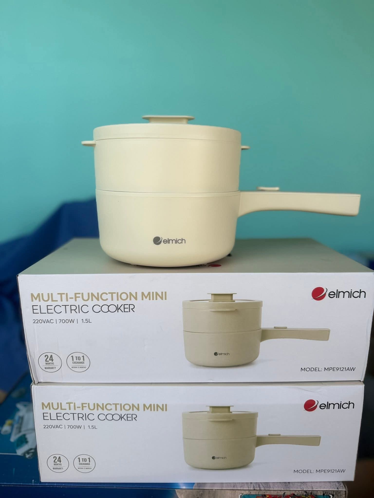 NỒI ĐIỆN MINI ĐA NĂNG 1,5L EMICH MPE9121AW ảnh 4