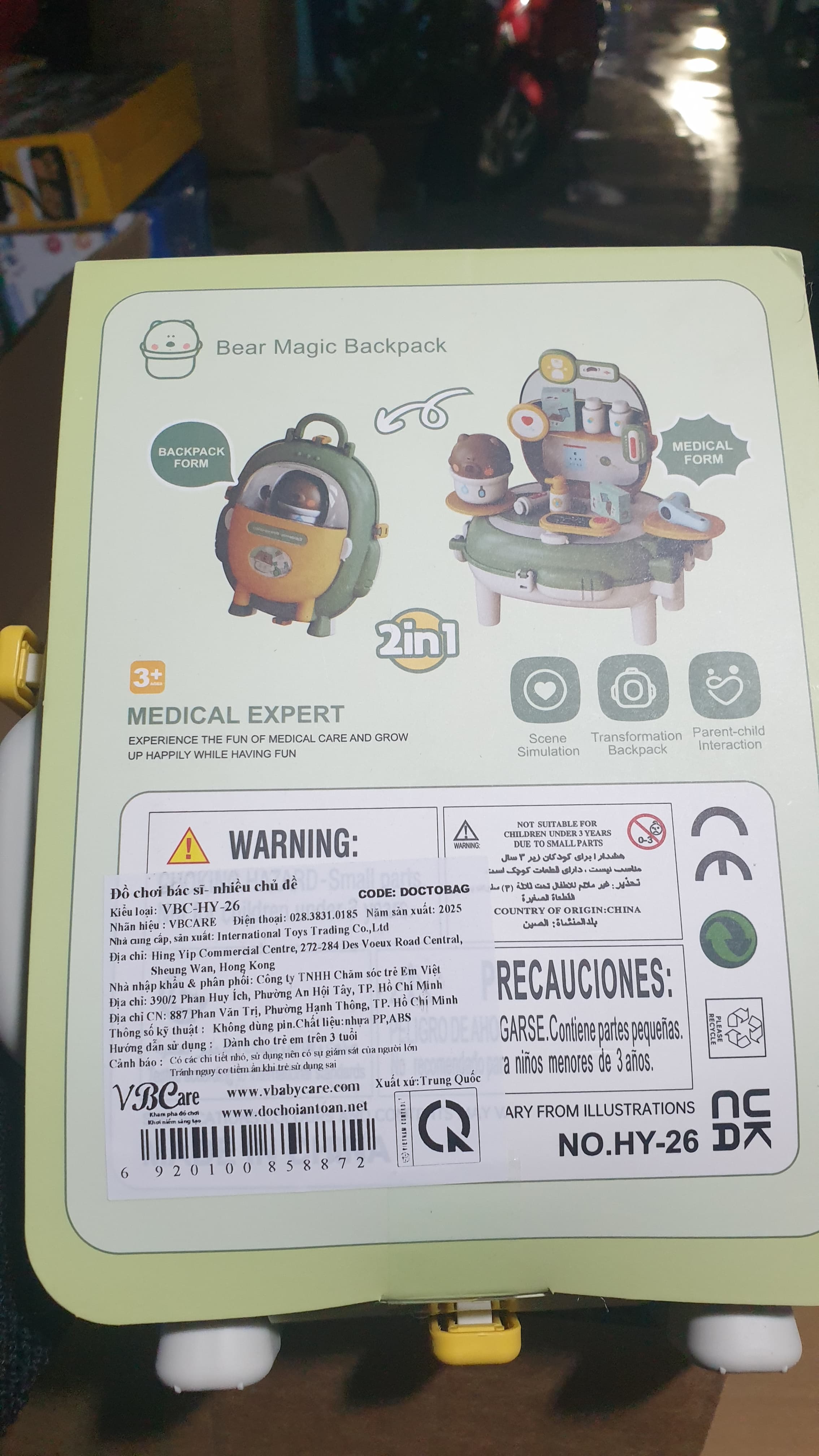 ĐỒ CHƠI BÁC SĨ - NHIỀU CHỦ ĐỀ  ảnh 3