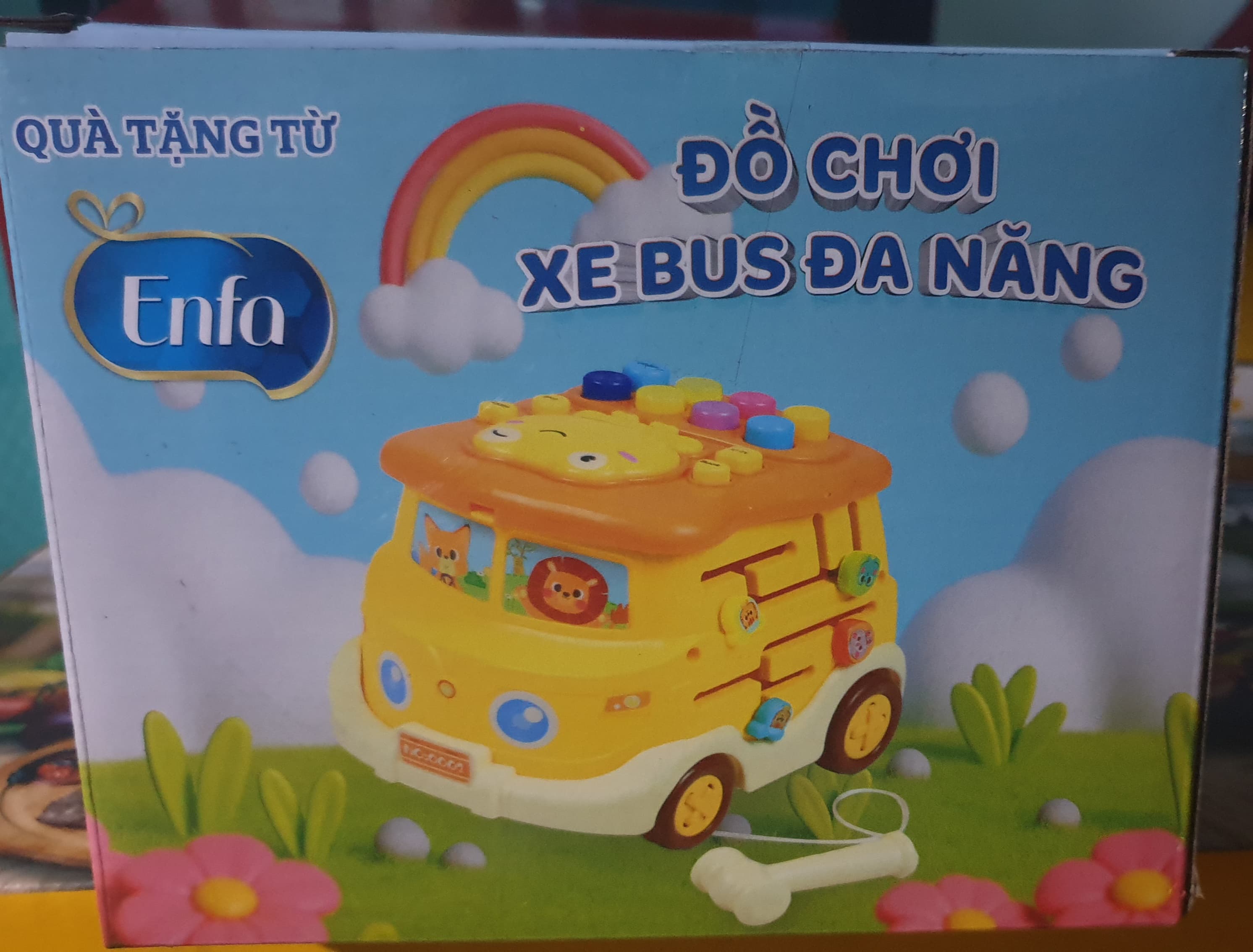 ĐỒ CHƠI XE BUS ĐA NĂNG