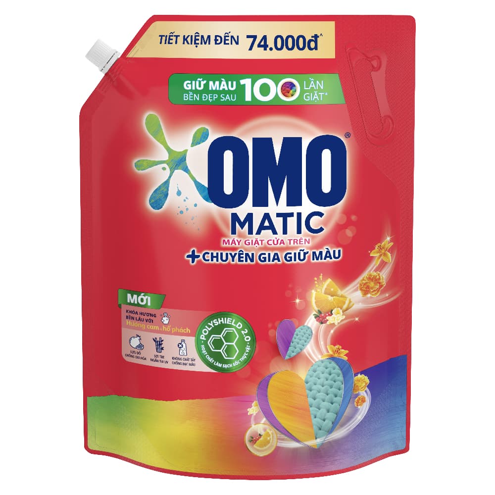 Nước Giặt Omo Matic - Máy Giặt Cửa Trên (3.7L)