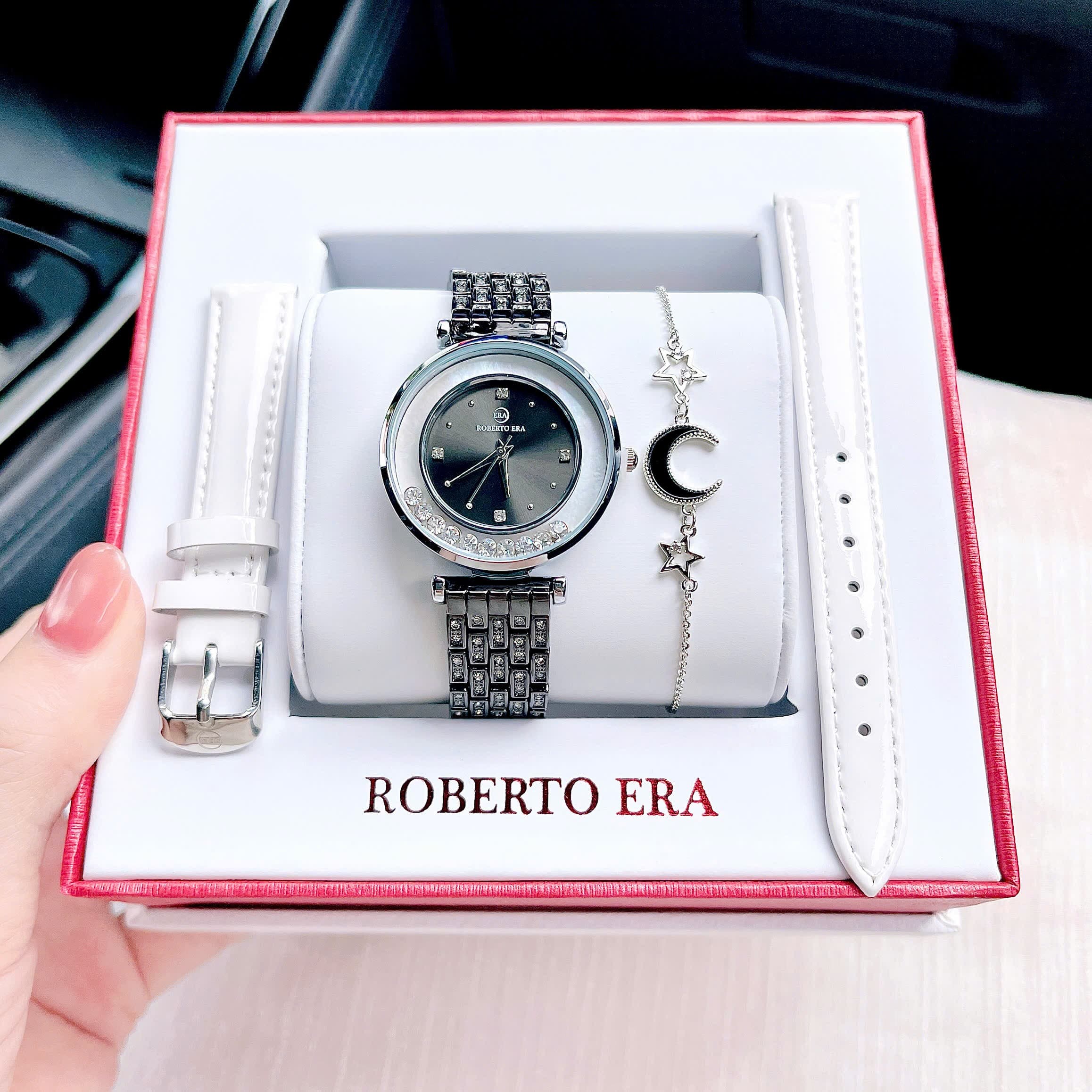 ĐỒNG HỒ NỮ  ROBERTO ERA tặng kèm lắc tay