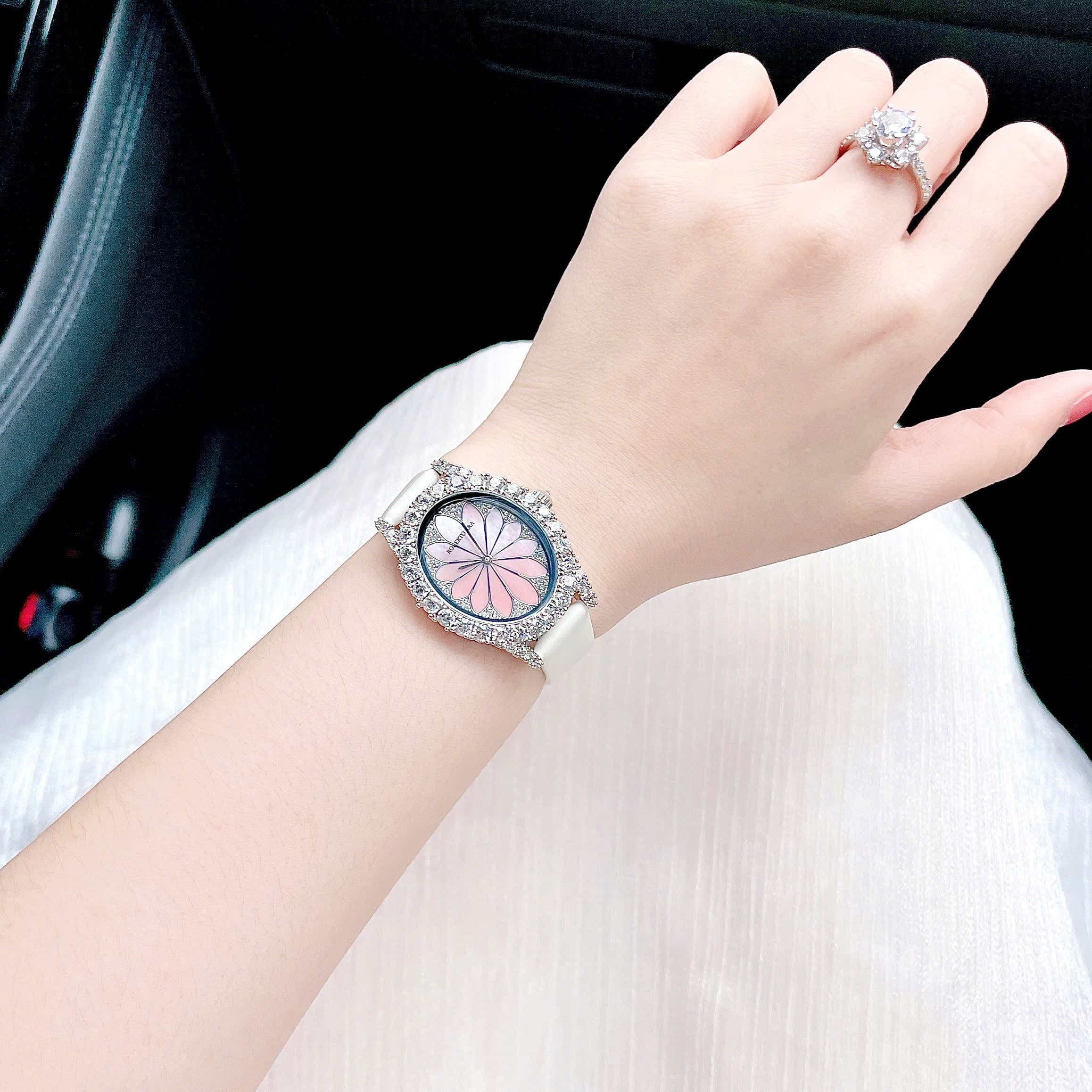 ĐỒNG HỒ NỮ  ROBERTO ERA RE2207 tặng kèm lắc tay ảnh 2