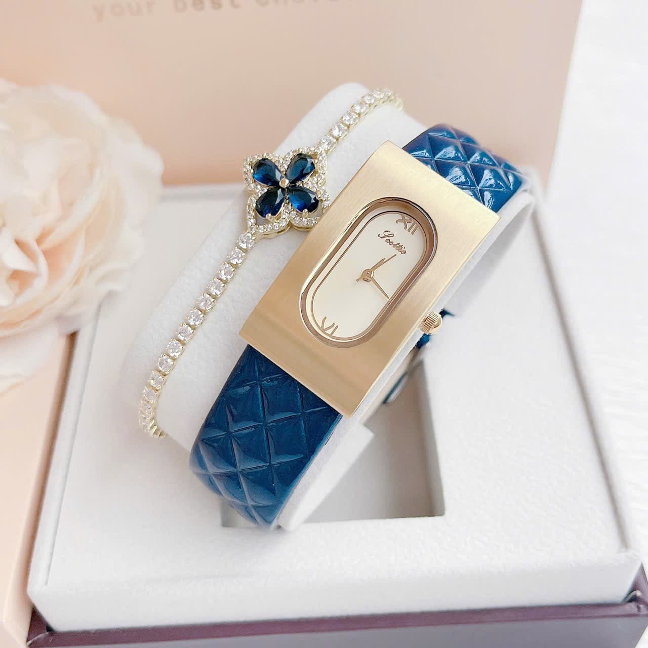 ĐỒNG HỒ NỮ  SCOTTIE  - tặng lắc  đeo tay ảnh 2