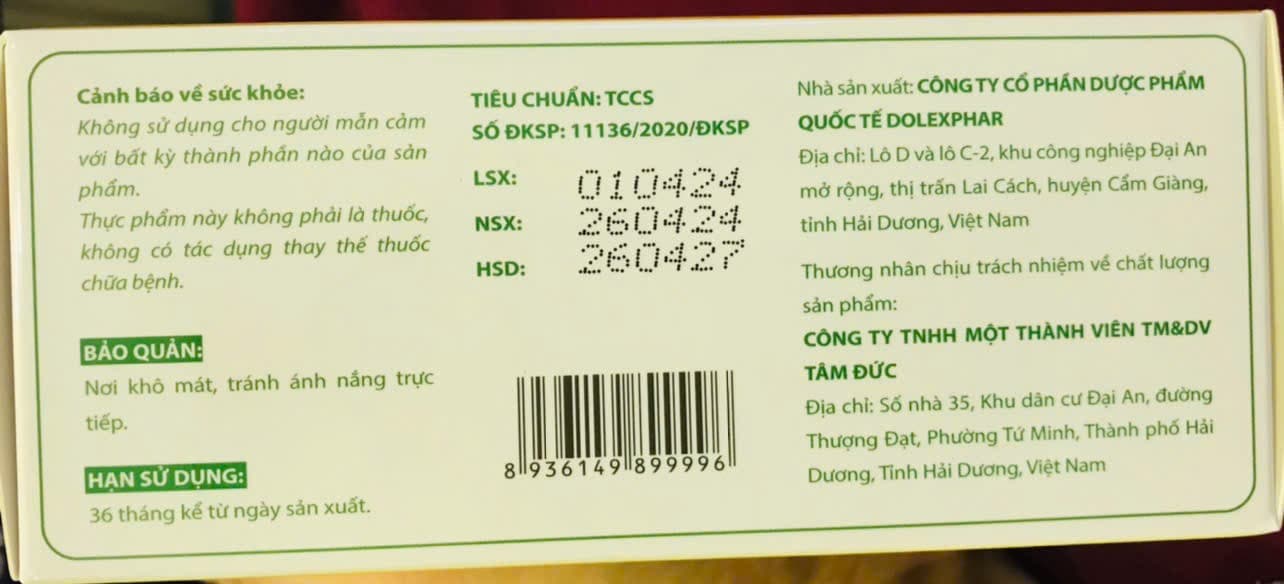 GIẢI ĐỘC GAN TÂM ĐỨC  ảnh 3