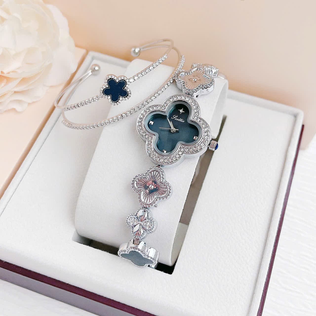 ĐỒNG HỒ NỮ  SCOTTIE  - tặng vòng đeo tay