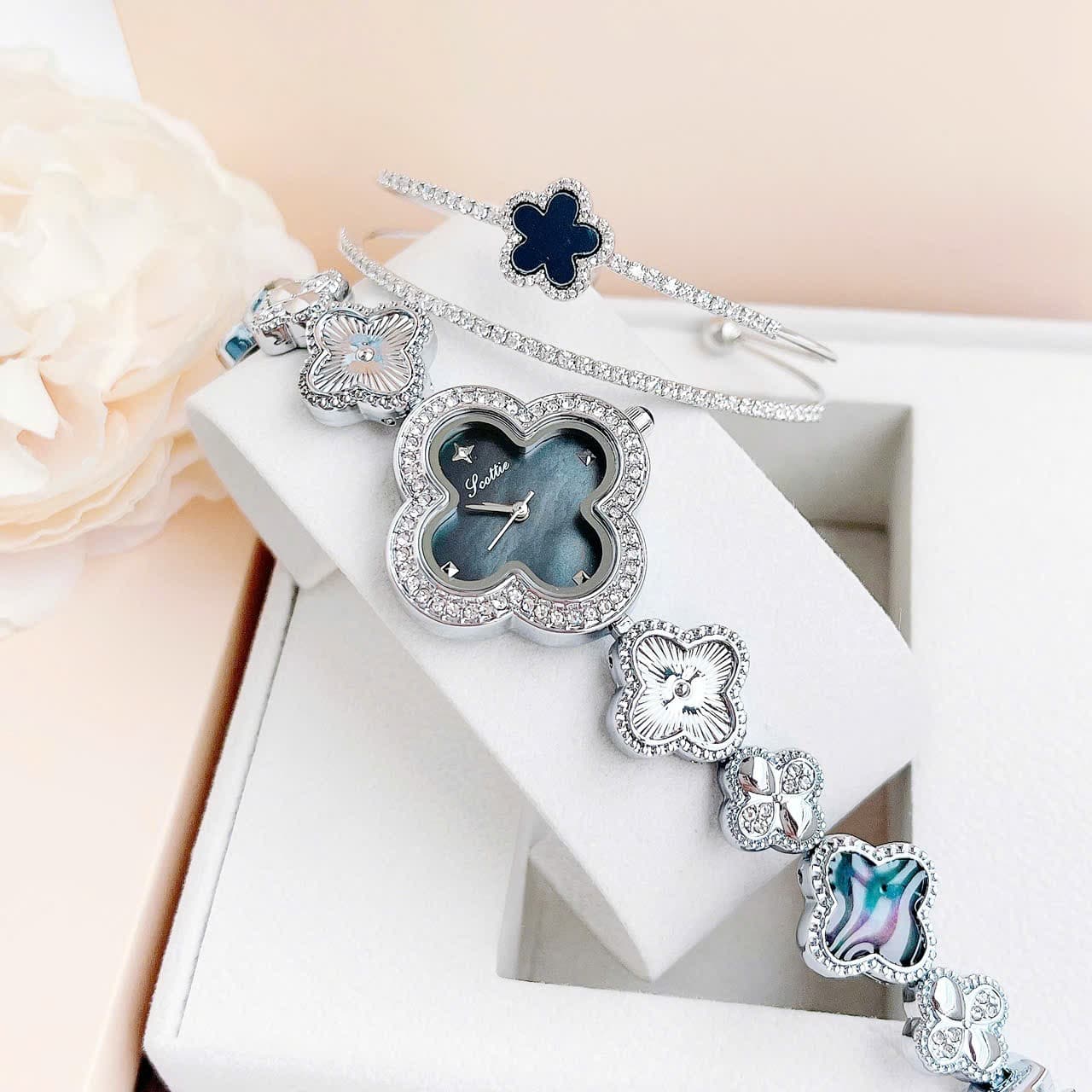 ĐỒNG HỒ NỮ  SCOTTIE  - tặng vòng đeo tay ảnh 4