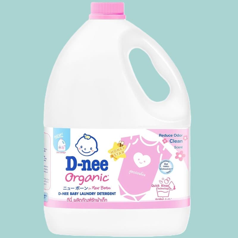 Nước Giặt DNEE Hồng Hương Phấn Hoa 3L