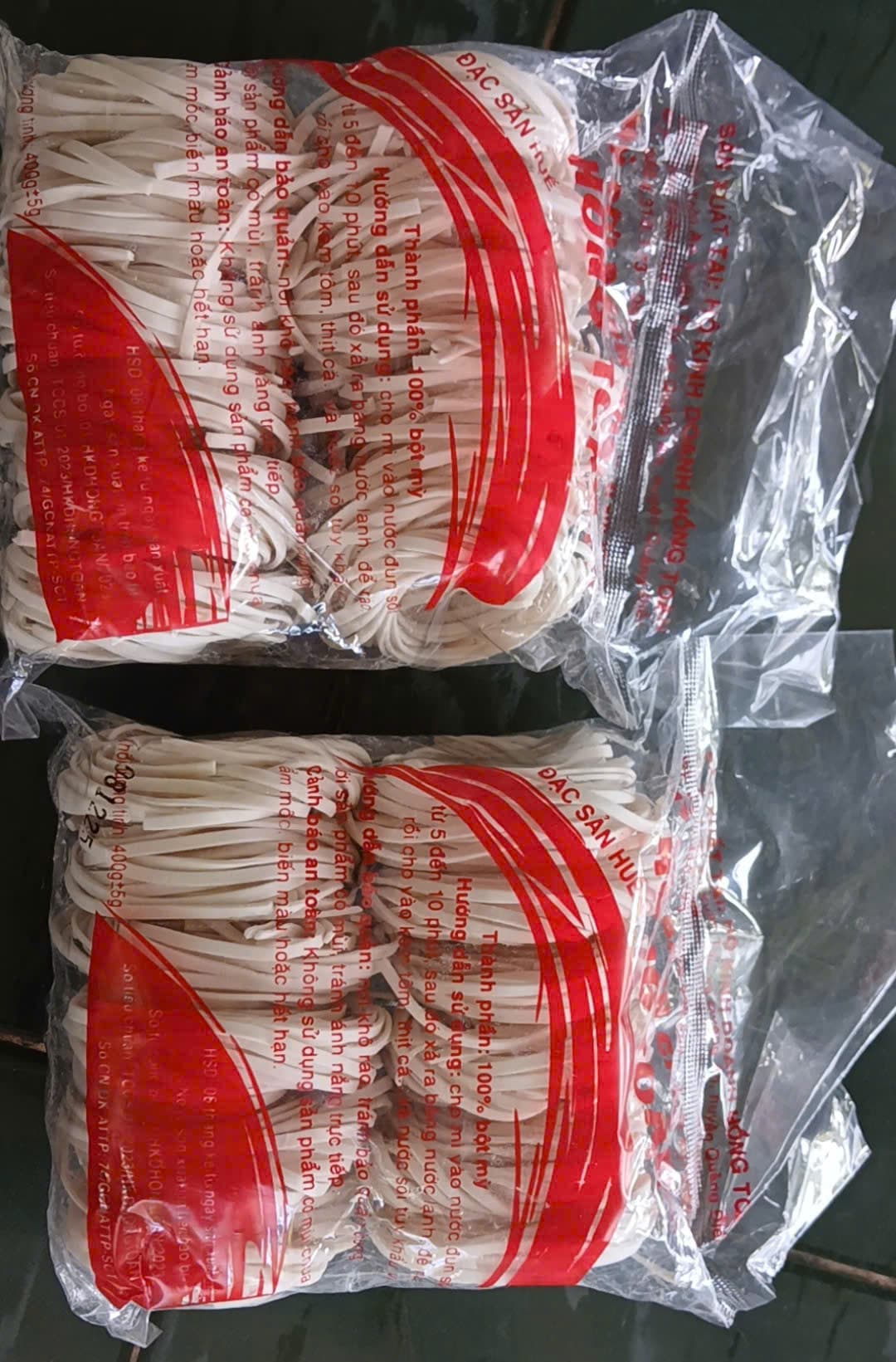 COMBO-2 BỊCH BÁNH CANH KHÔ HUẾ-800GR ảnh 3