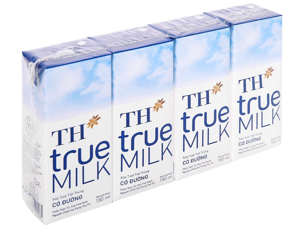 1 THÙNG SỮA TƯƠI TH TRUE MILK-180ML/48 HỘP ảnh 2