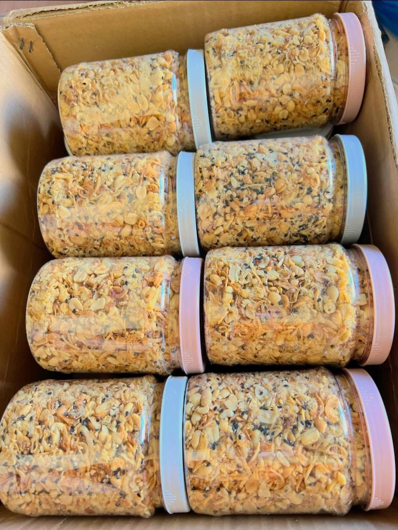 Muối lạc ruốc hành - lọ 500g ảnh 2