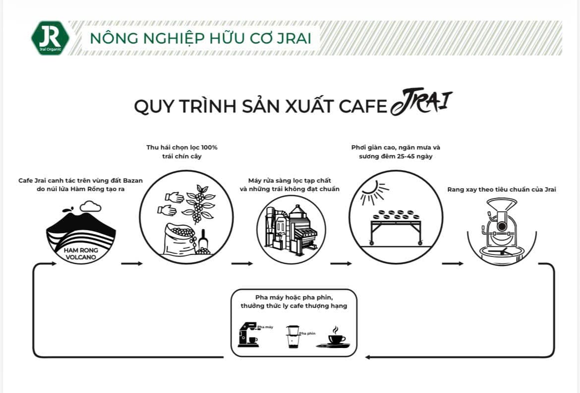 CAFE SẠCH JRAI - ROBUSTA NATURAL 99- XAY BỘT   ảnh 2