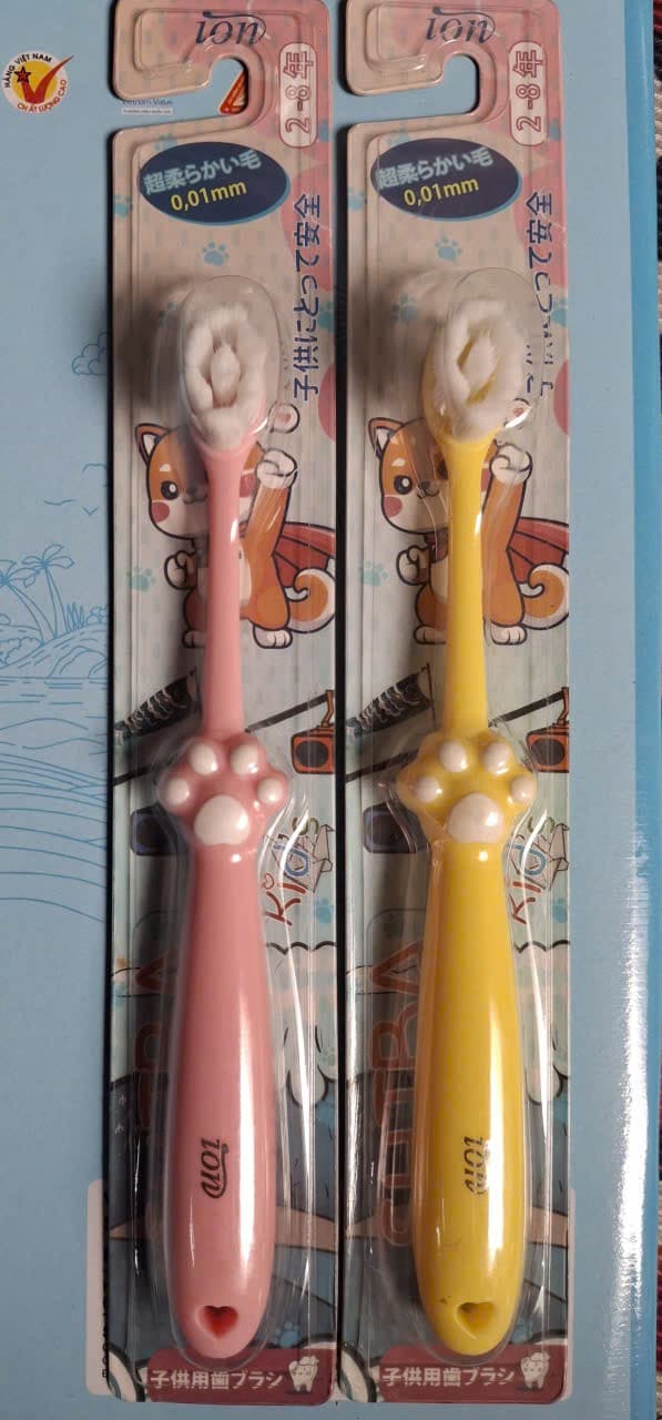         COMBO 2 cái Bản chải trẻ em ION SHIBA